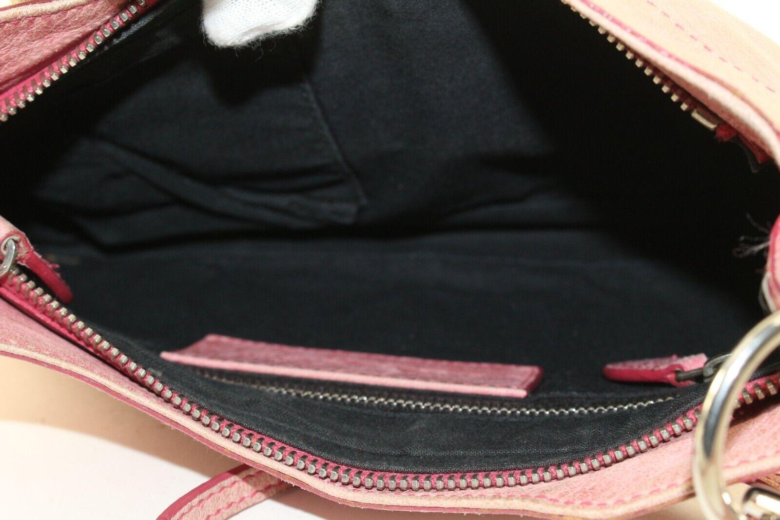 BALENCIAGA Pink Mini Crossbody City Bag 2BAL1214K en vente 3