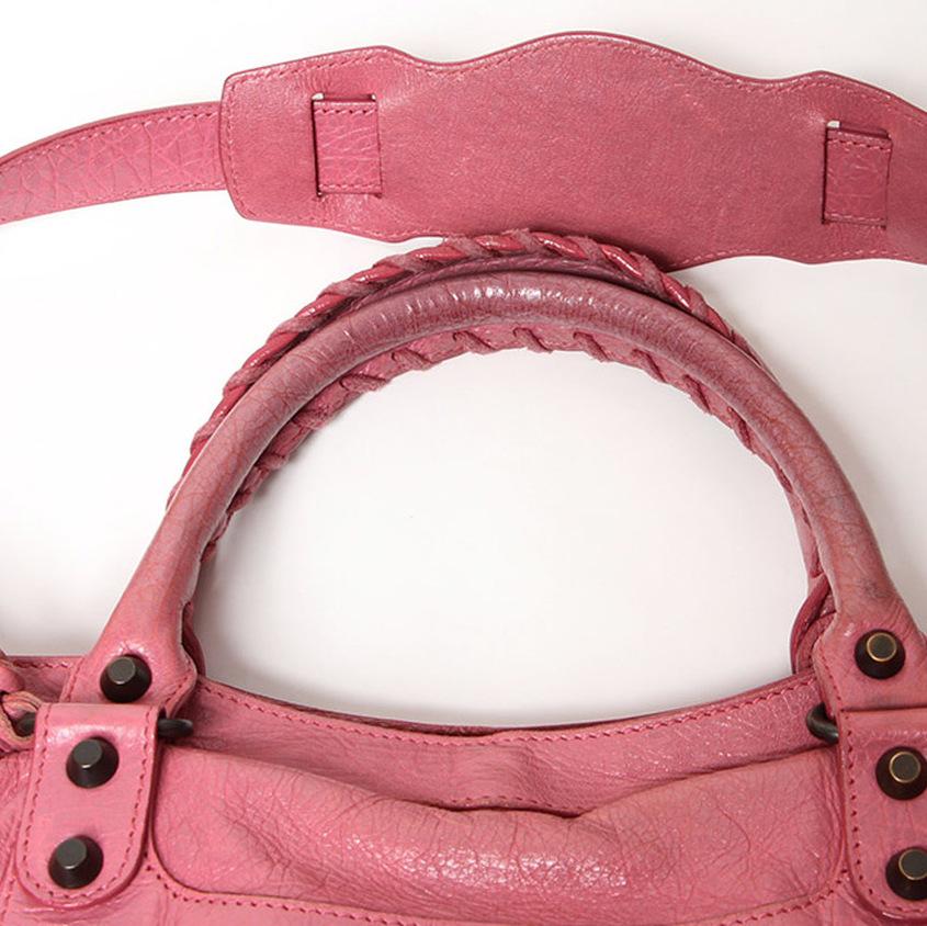 Balenciaga Pink Motocross Classic City For Sale 1