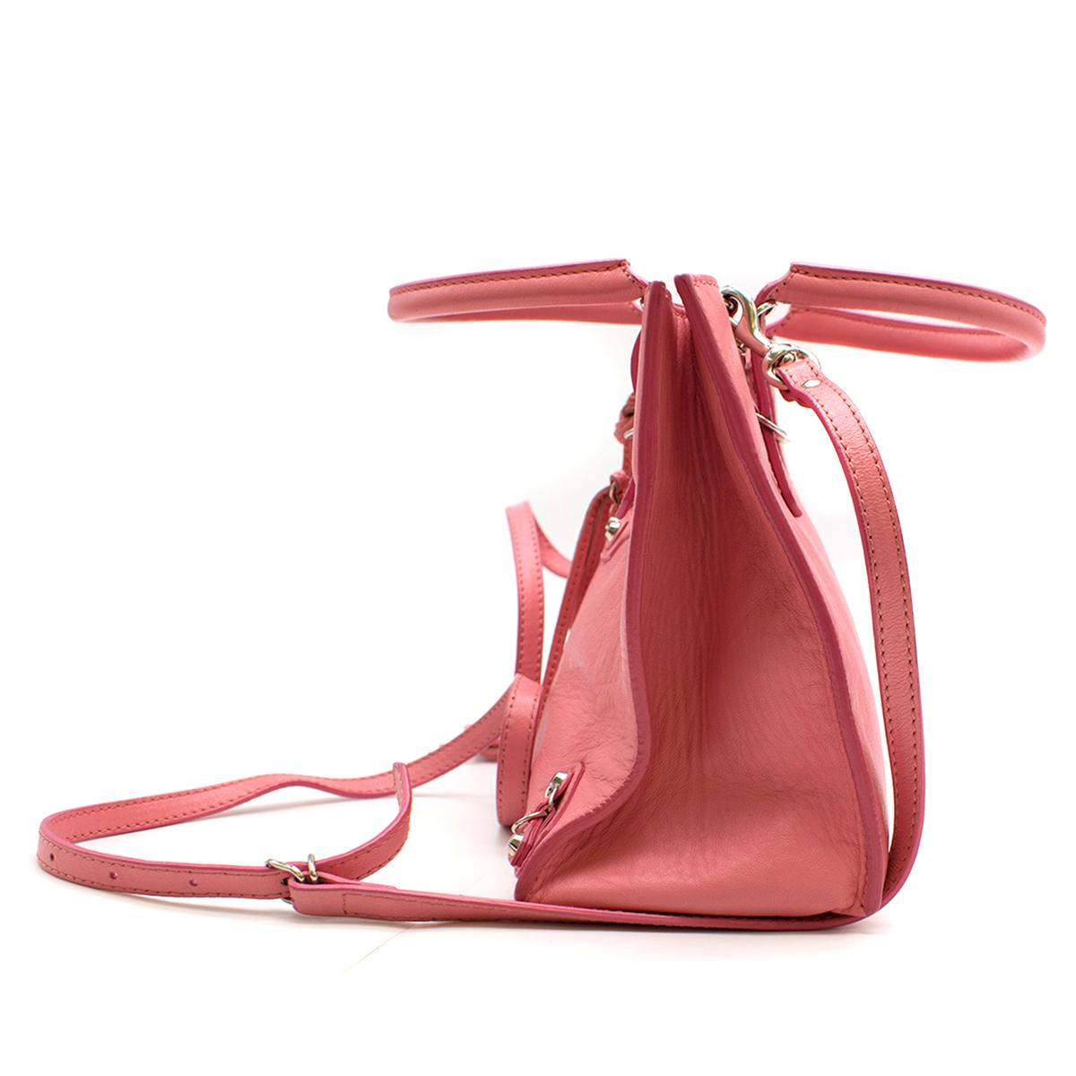 Women's Balenciaga Pink Papier A4 Crossbody Mini Bag