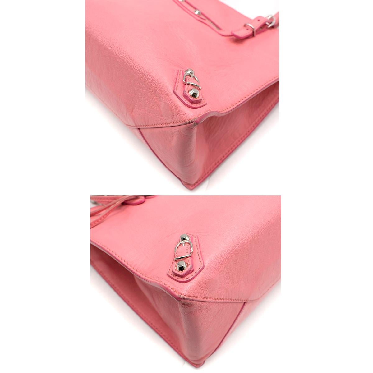 Balenciaga Pink Papier A4 Crossbody Mini Bag 2