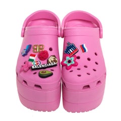 Balenciaga Crocs - For Sale on 1stDibs | pink balenciaga crocs, balenciaga  pink rubber crocs, balenciaga crocs shoes