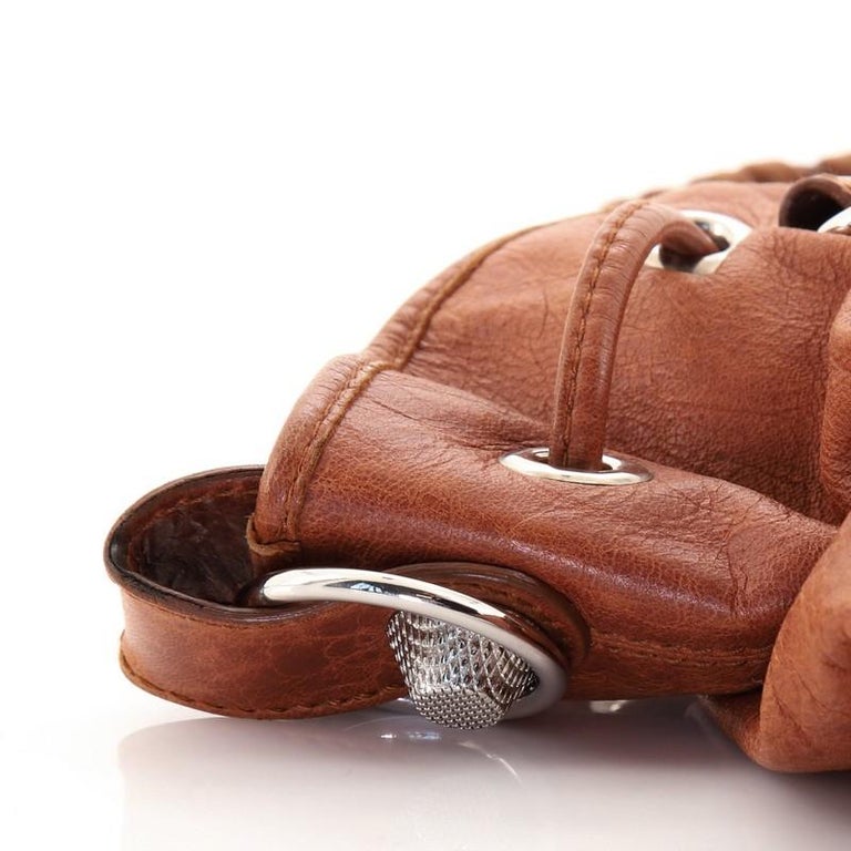 balenciaga giant pom pom bag