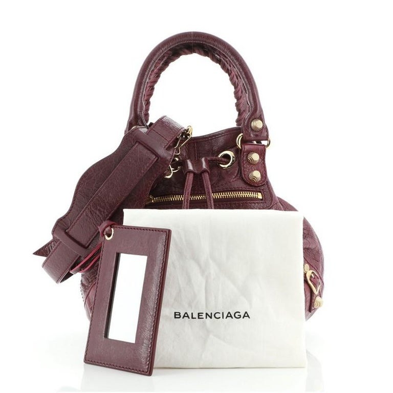 balenciaga pom pom bag