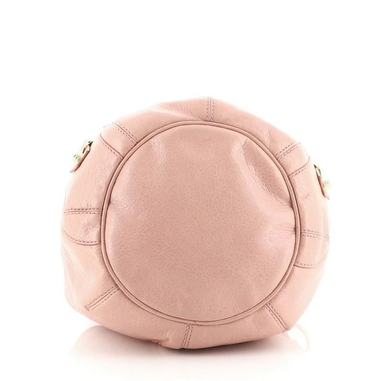 balenciaga giant pom pom bag