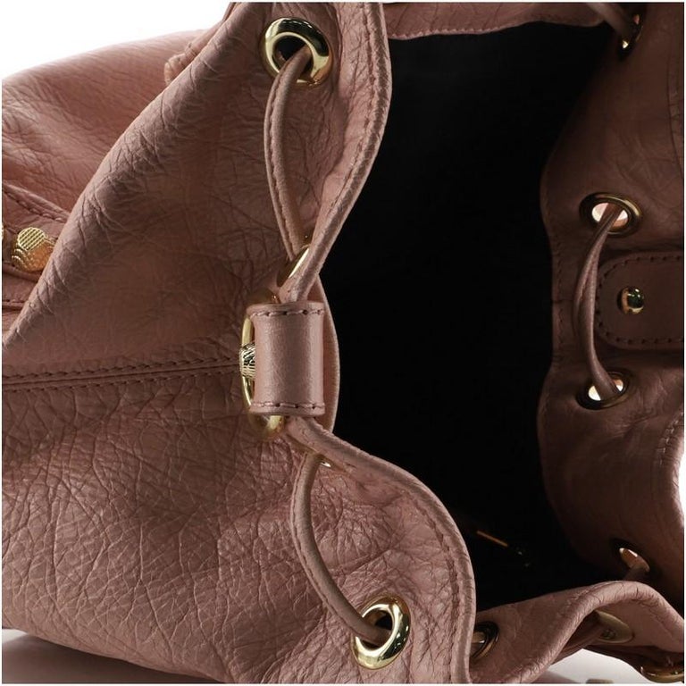 balenciaga giant pom pom bag