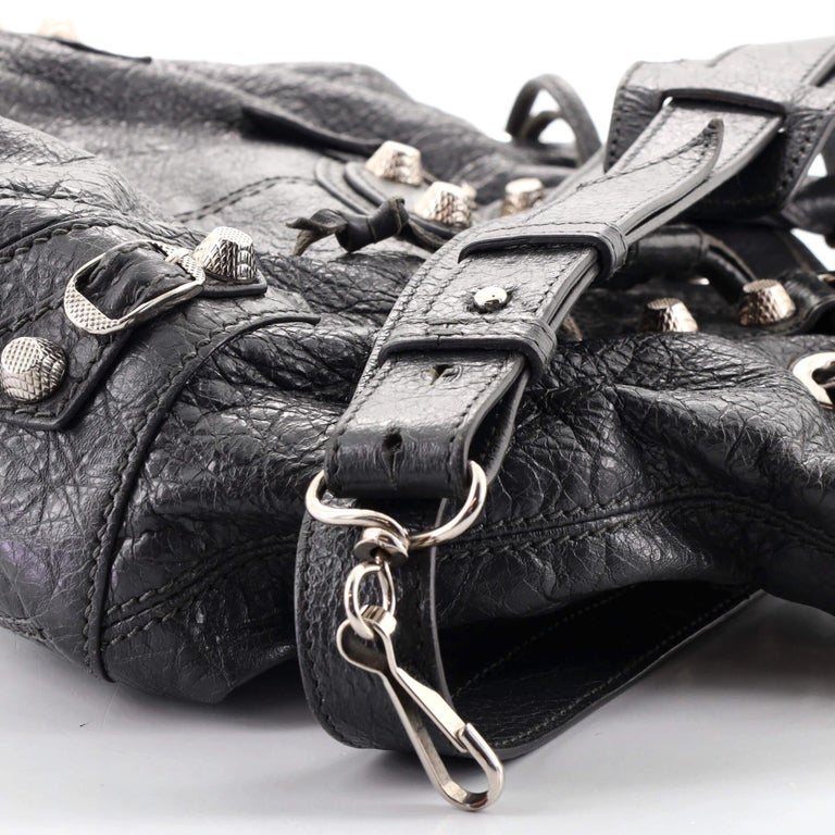 balenciaga giant pom pom bag