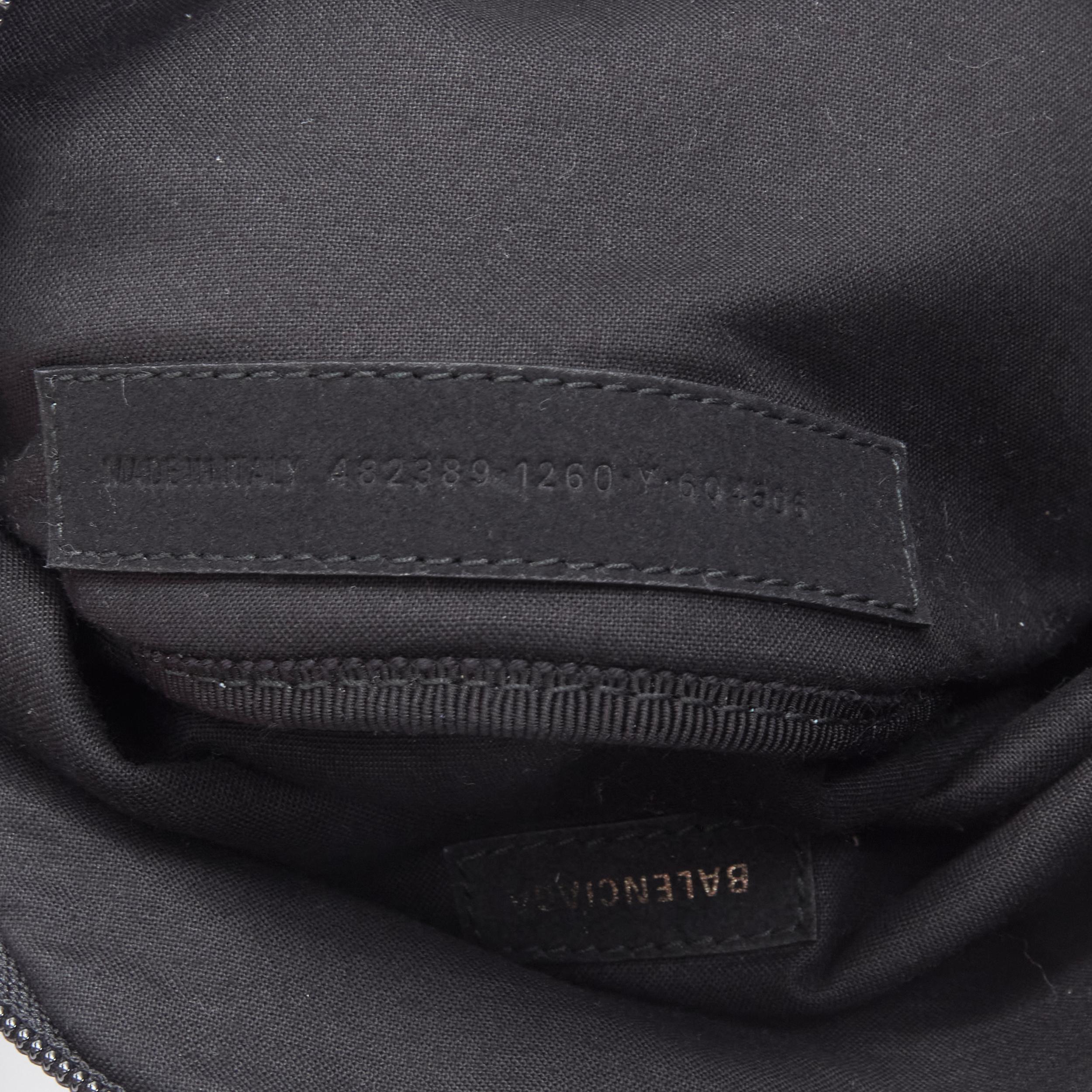 BALENCIAGA Power Of Dreams 3M reflective nylon Explorer crossbody belt bag For Sale 3