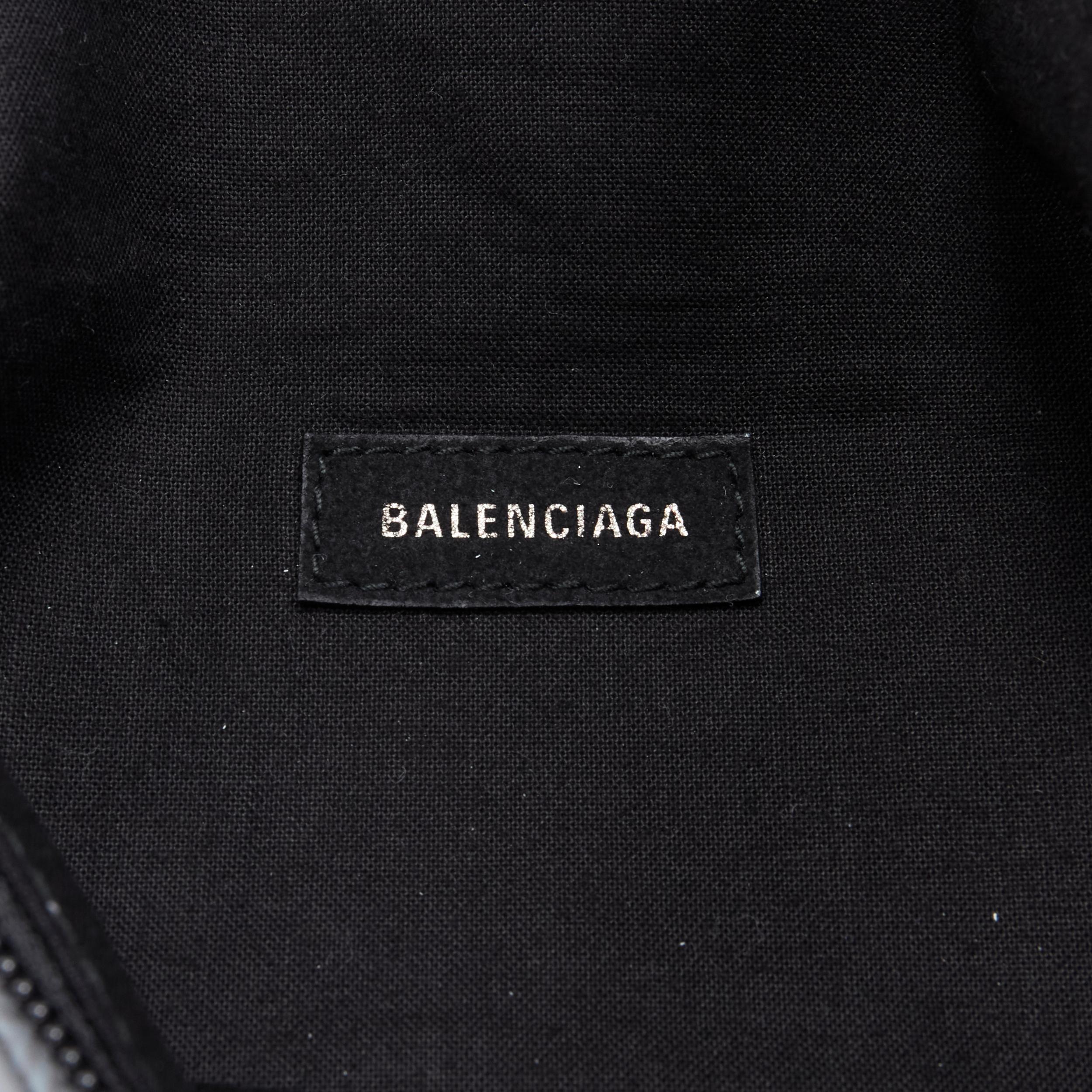 BALENCIAGA Power Of Dreams 3M reflective nylon Explorer crossbody belt bag For Sale 4