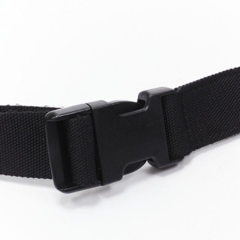 BALENCIAGA Power Of Dreams 3M reflective nylon Explorer crossbody belt bag For Sale 4