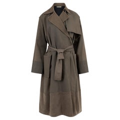 Balenciaga Pre Fall/Winter 2012 Khaki Green Trench Coat