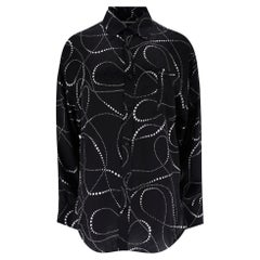 Balenciaga Printed Silk Shirt