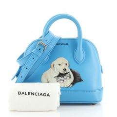 Balenciaga Puppy and Kitten Ville Bag Leather XXS