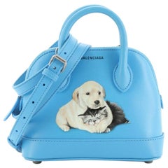 Balenciaga Puppy and Kitten Ville Bag Leather XXS