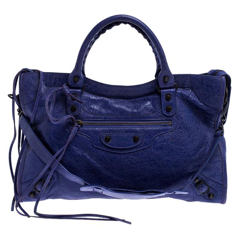 balenciaga bag purple