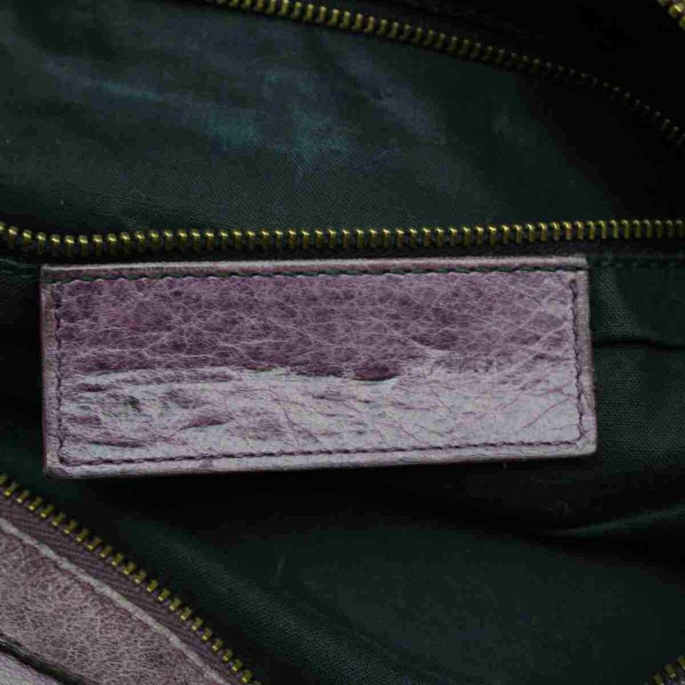 Balenciaga Purple The Day Leather Hobo Bag 867054 2