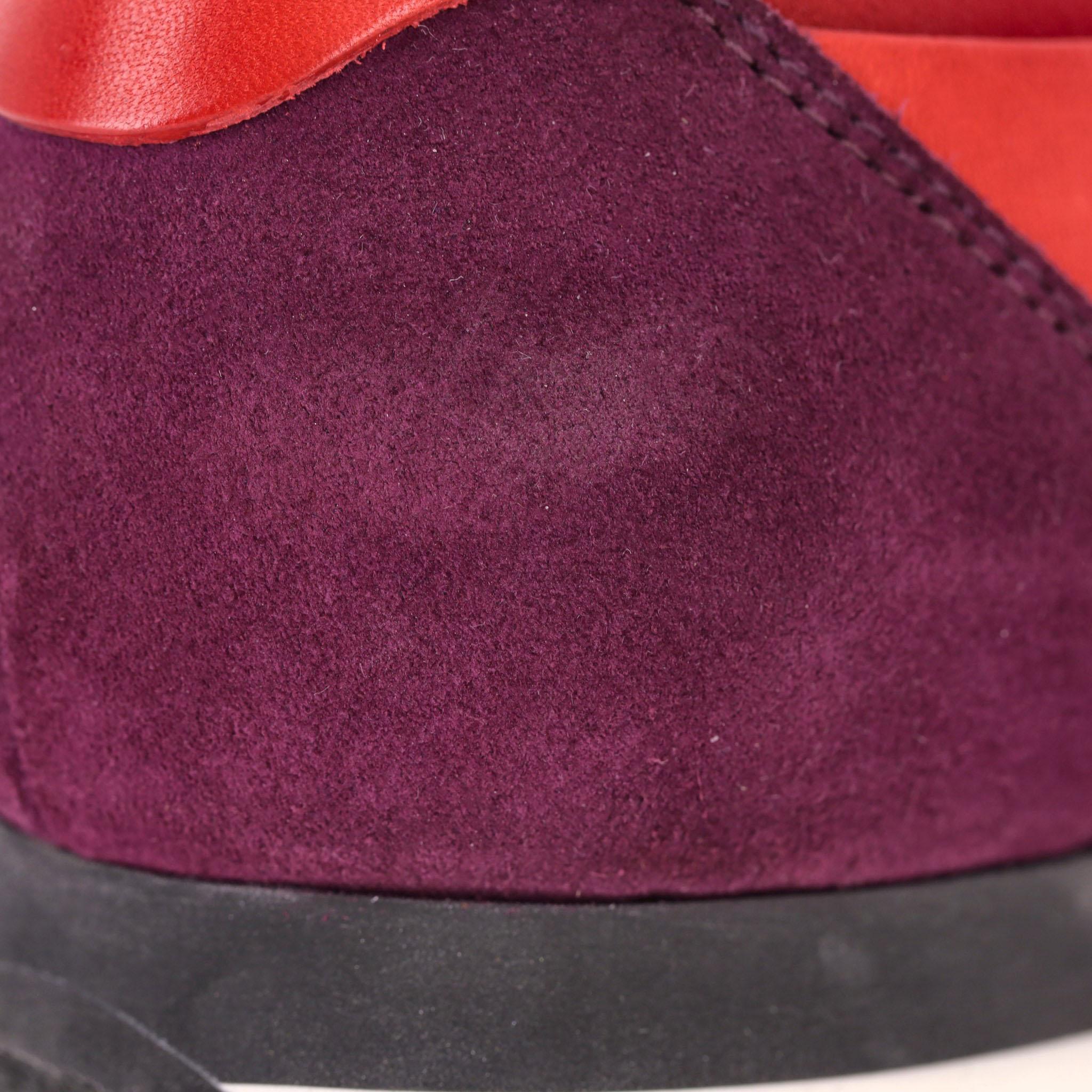 Zapatillas de piel y ante Balenciaga Race Runner en venta 3