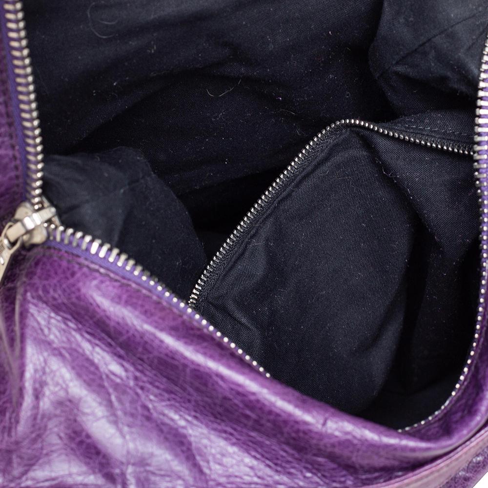 Women's Balenciaga Raisin Leather SGH Brief Bag