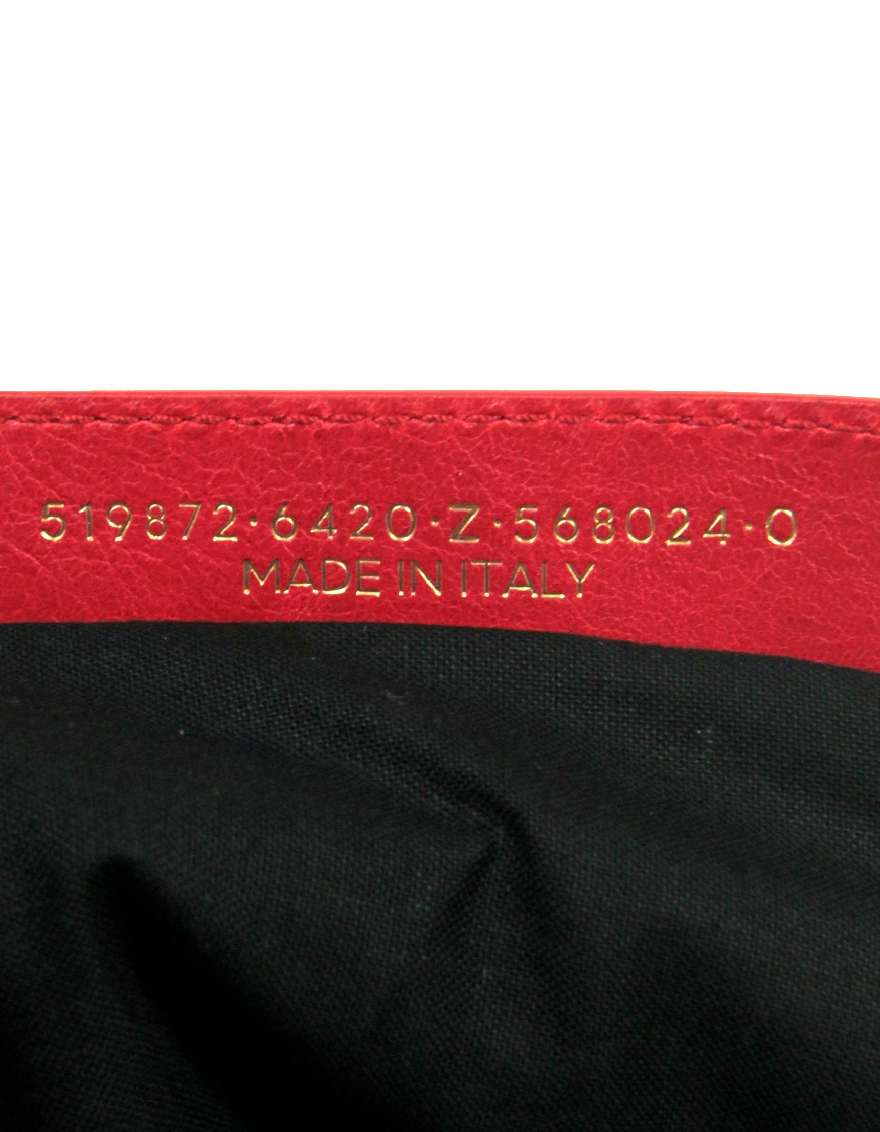 Balenciaga Red Agneau Lambskin Leather Giant 12 Town Messenger Bag rt. $1, 895 4