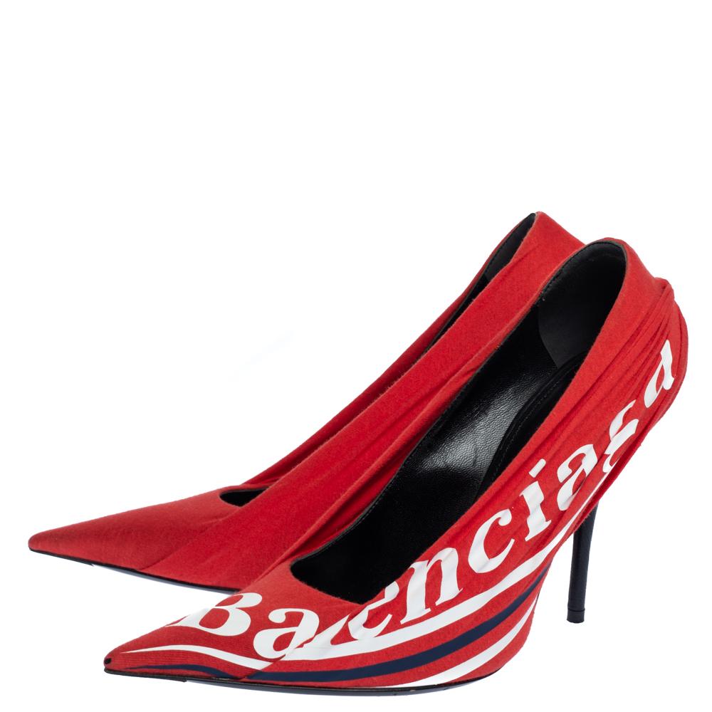 red pointed toe pumps