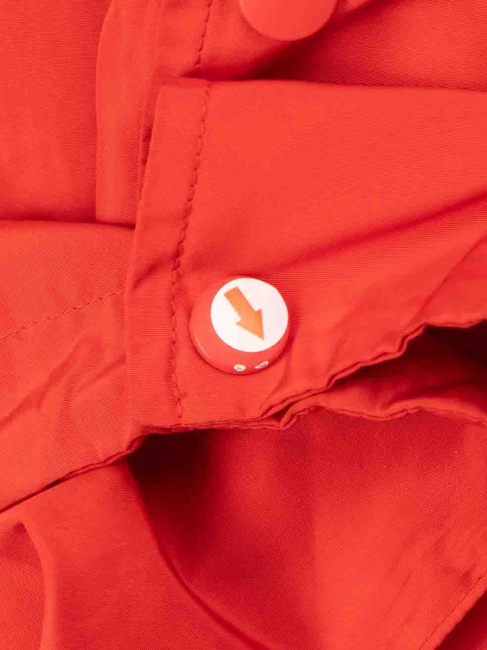 Veste à capuche surdimensionnée rouge Balenciaga, taille L en vente 3
