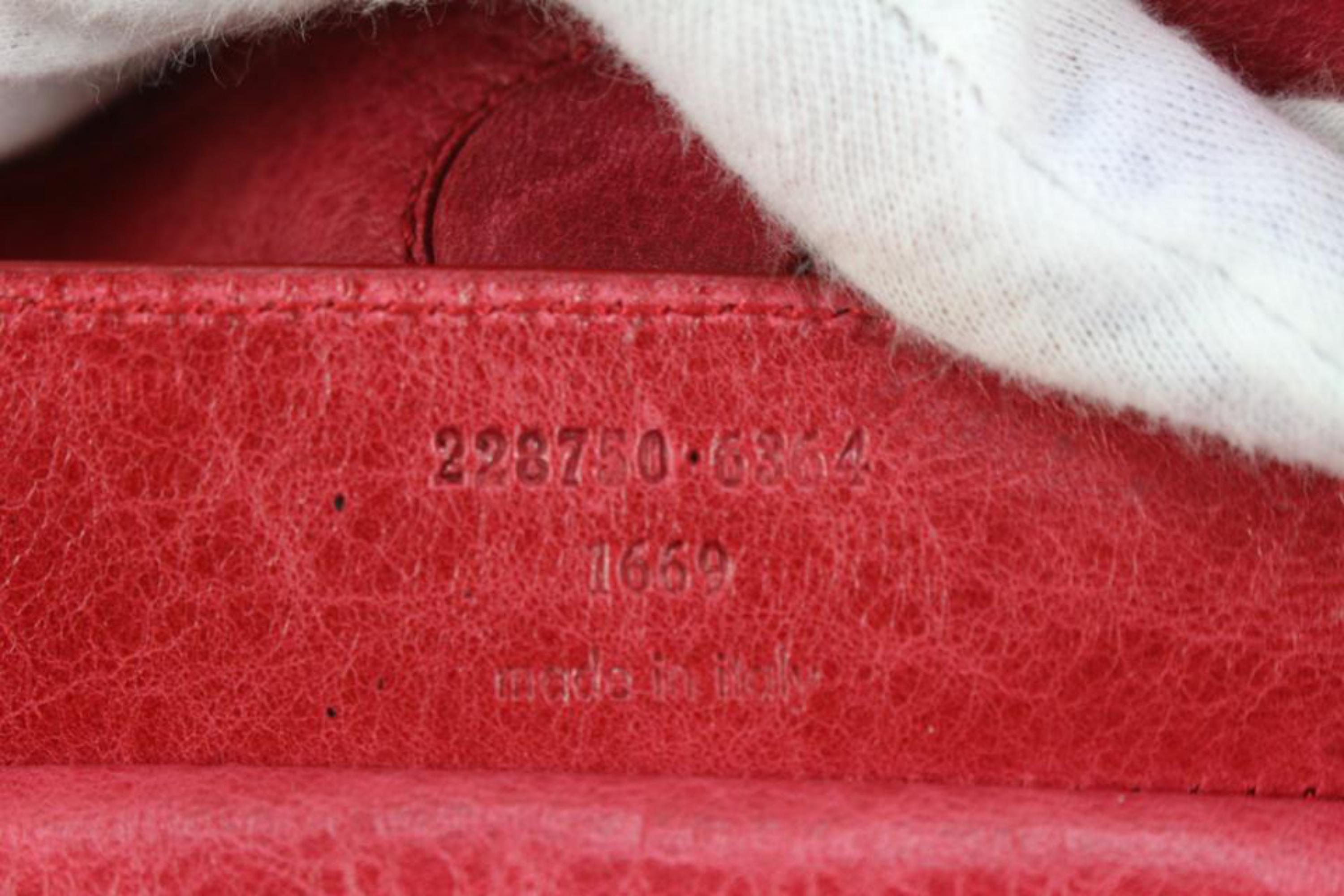 Rosso Balenciaga Red Sang Pelle di agnello S Sunday Tote 98ba52s in vendita