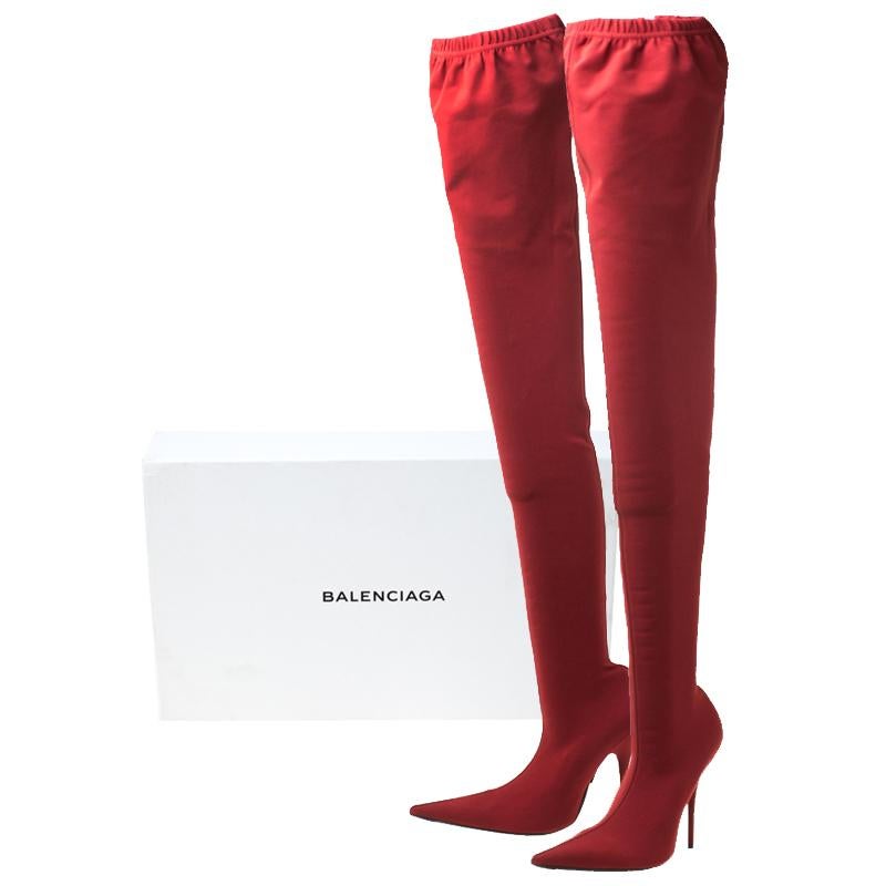thigh high balenciaga