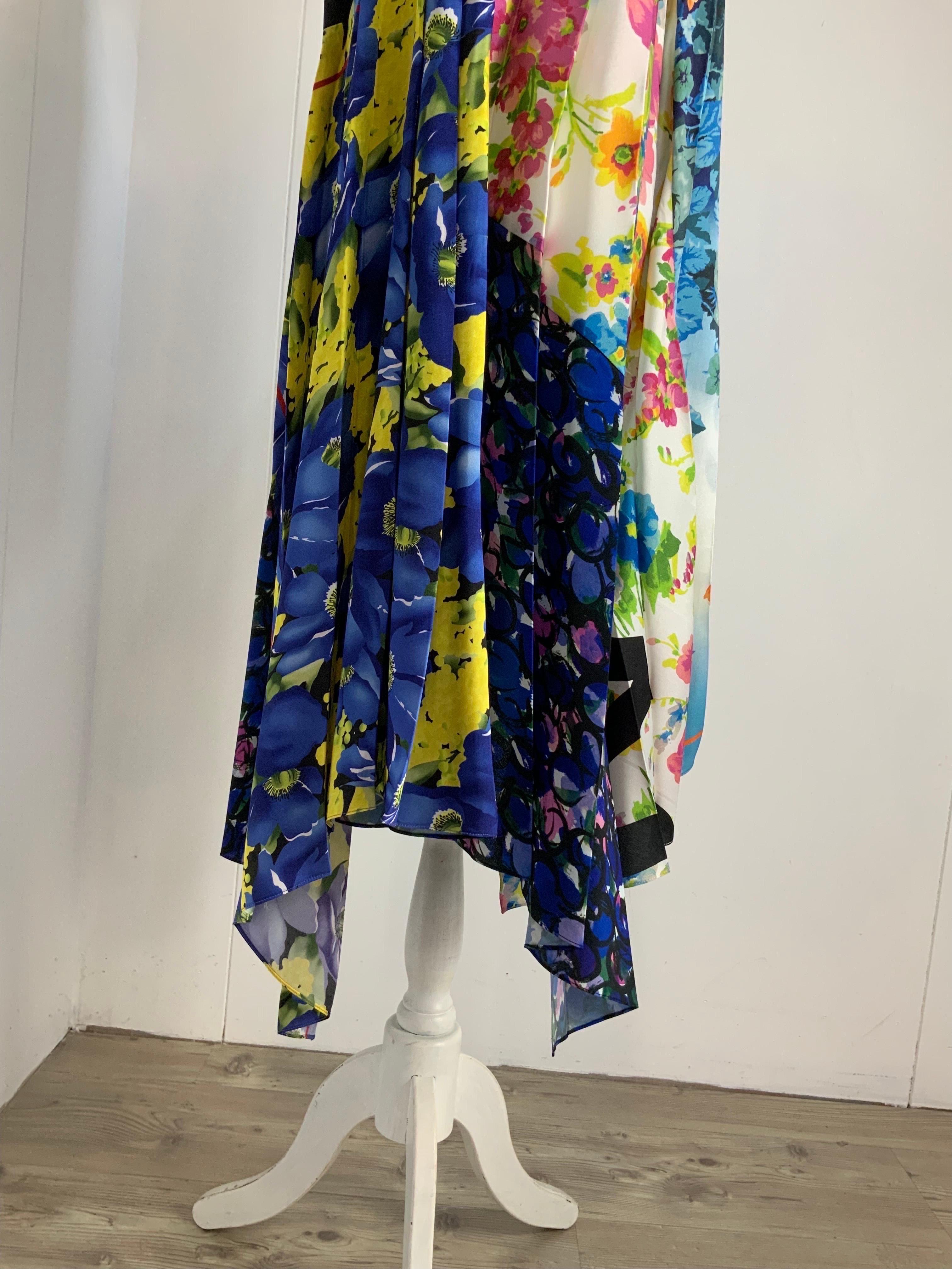 Balenciaga Resort 2019 plisse flower dress 4