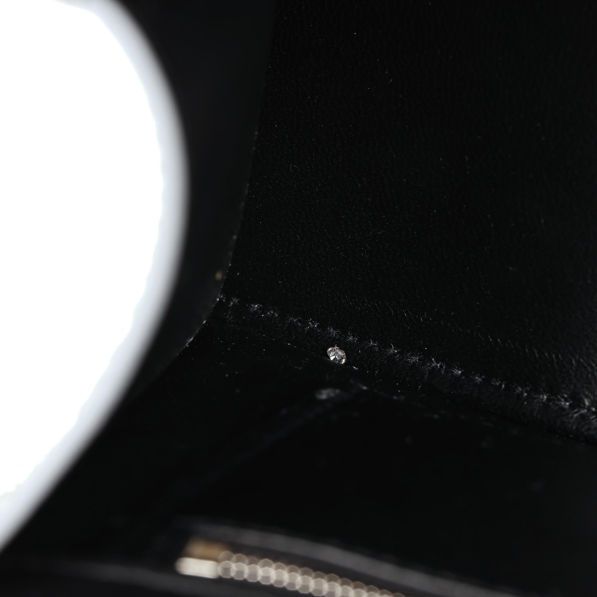 BALENCIAGA Clessidra piccola in pelle scamosciata impreziosita da strass in vendita 6