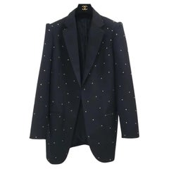 Balenciaga Rhinestone Jacket Blazer