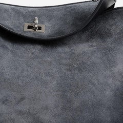 Balenciaga Rodeo Piccola Shoulder Bag — Gray