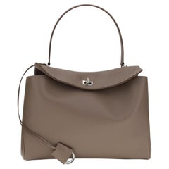Balenciaga Rodeo Shoulder Bag — Taupe