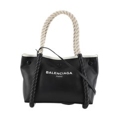 Balenciaga Rope Logo Tote Leather Small