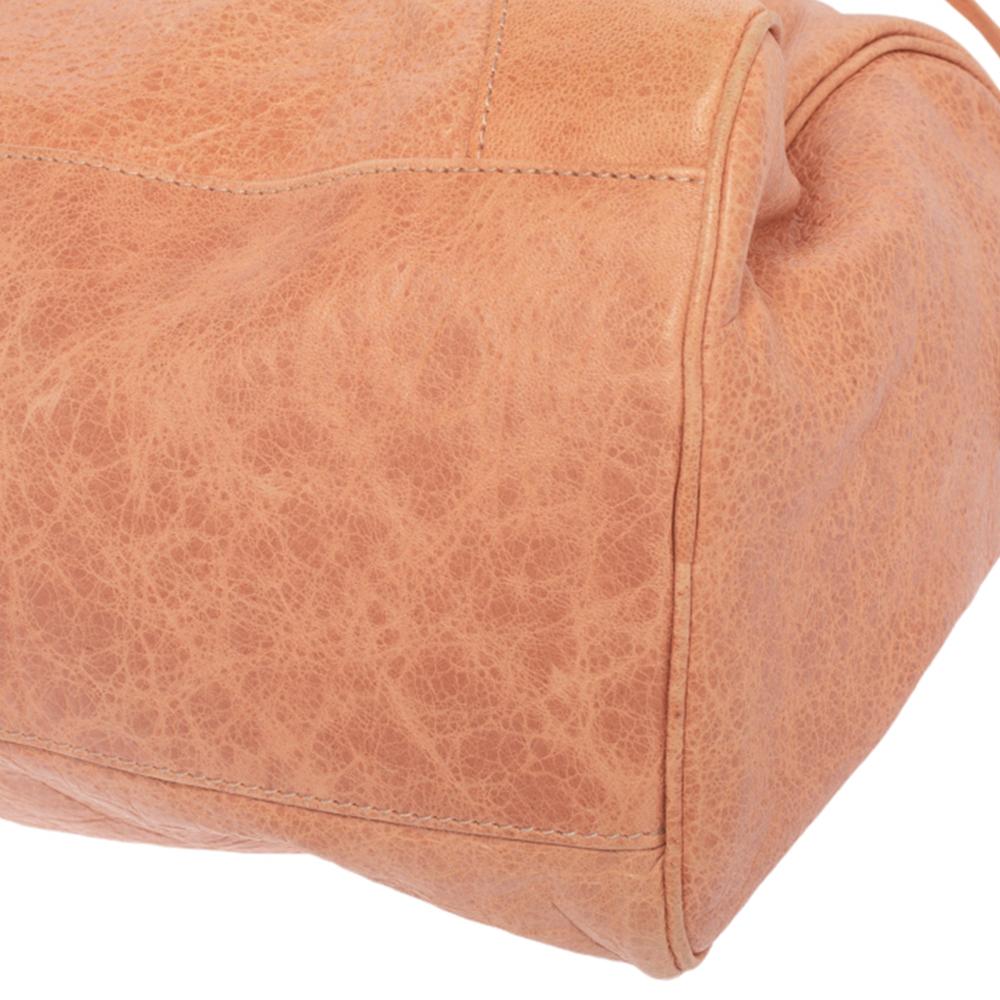 Balenciaga Rose Blush Agneau Leather RH Twiggy Bag 4