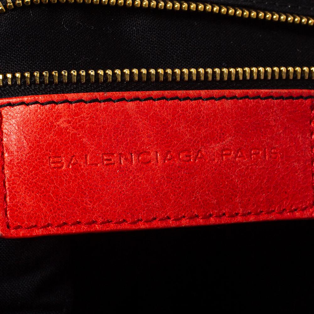 Balenciaga Rose Corail Leather GGH Midday Bag 5