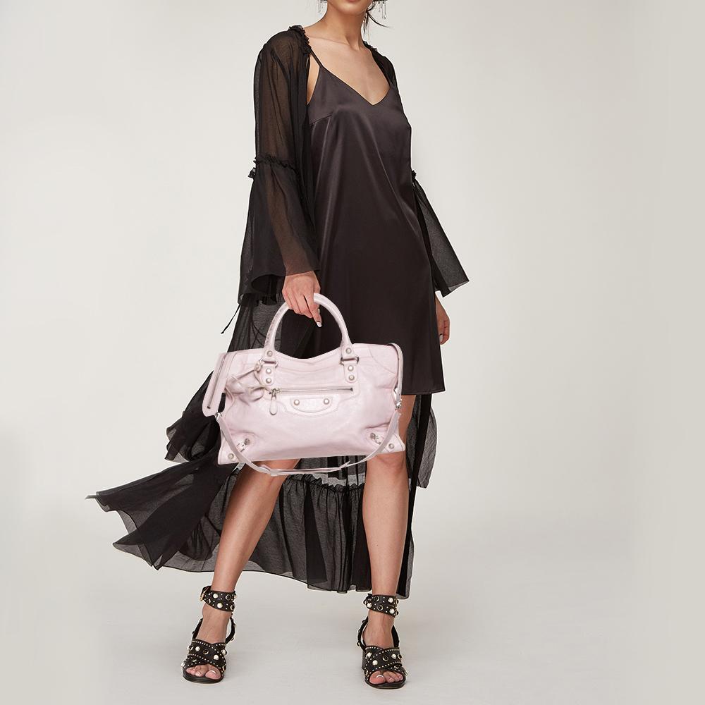 balenciaga city rose