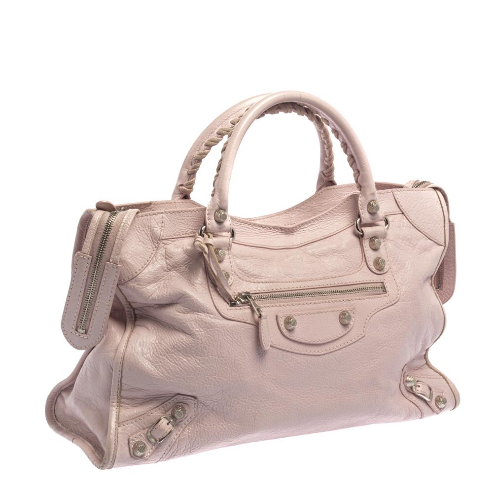 balenciaga rose bag