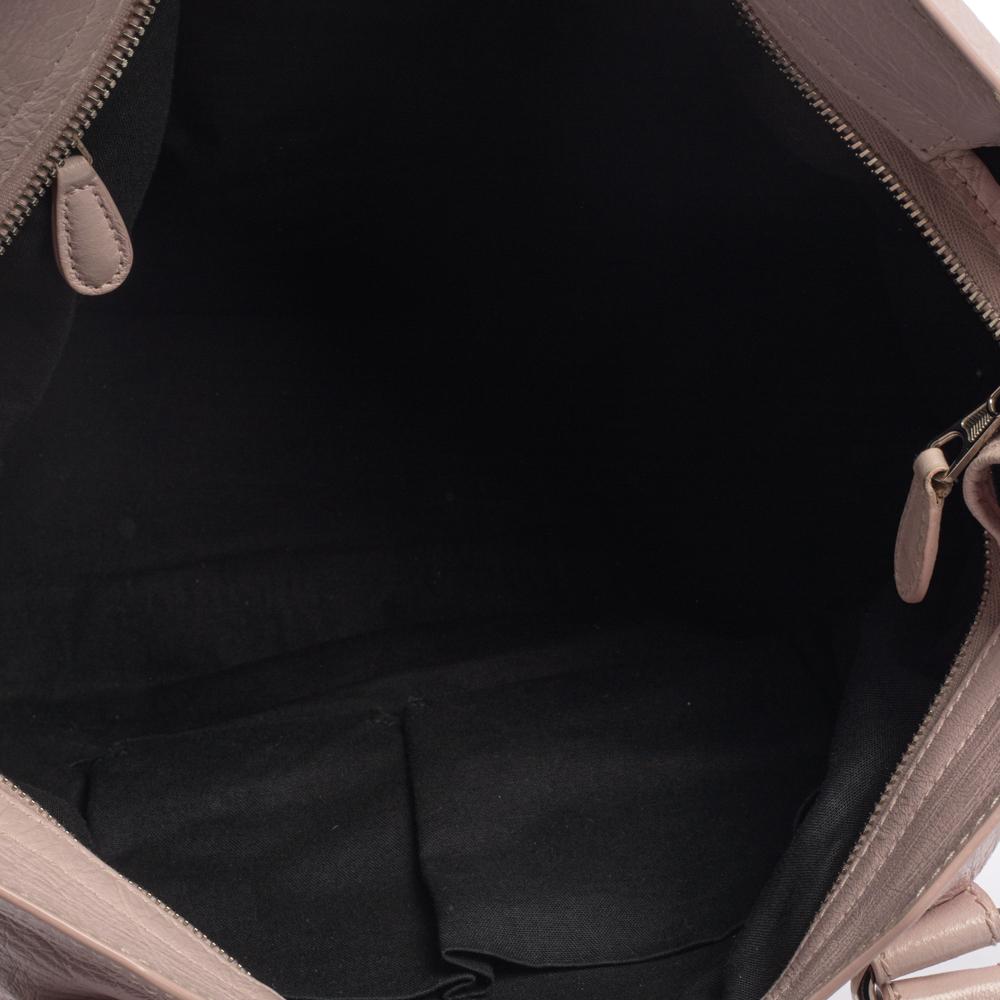 Balenciaga Rose Poudre Leather RH City Tote 1