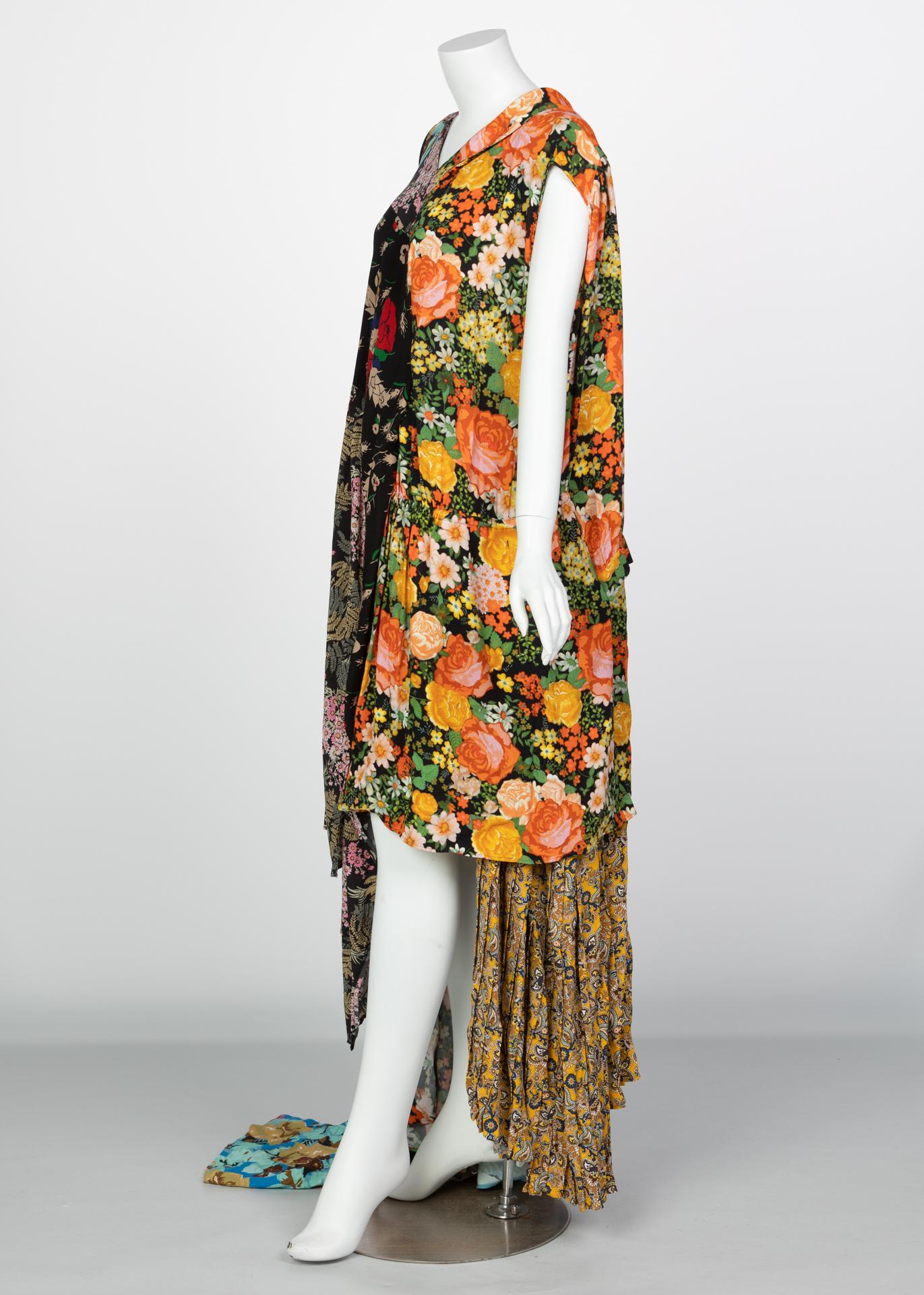 Balenciaga Runway Floral Print Gown Look #30, Fall 2016 For Sale 1