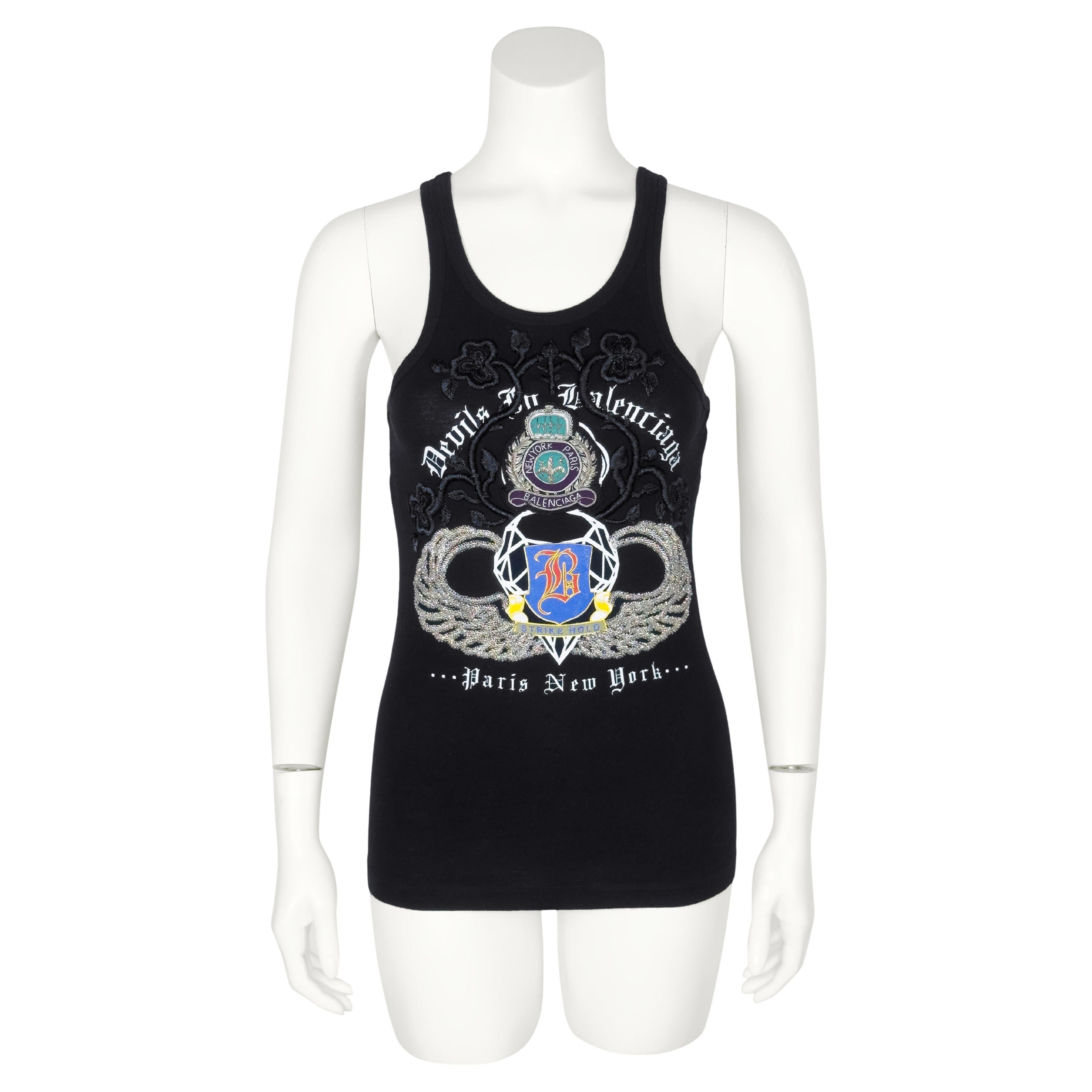 Balenciaga by Nicolas Ghesquière S/S 2006 Runway 'Devils In Balenciaga' Tank Top