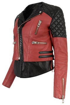Balenciaga S/S 2012 Quilted Leather Biker Jacket