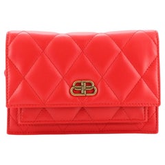 Balenciaga Sharp Belt Bag Quilted Leather XS
