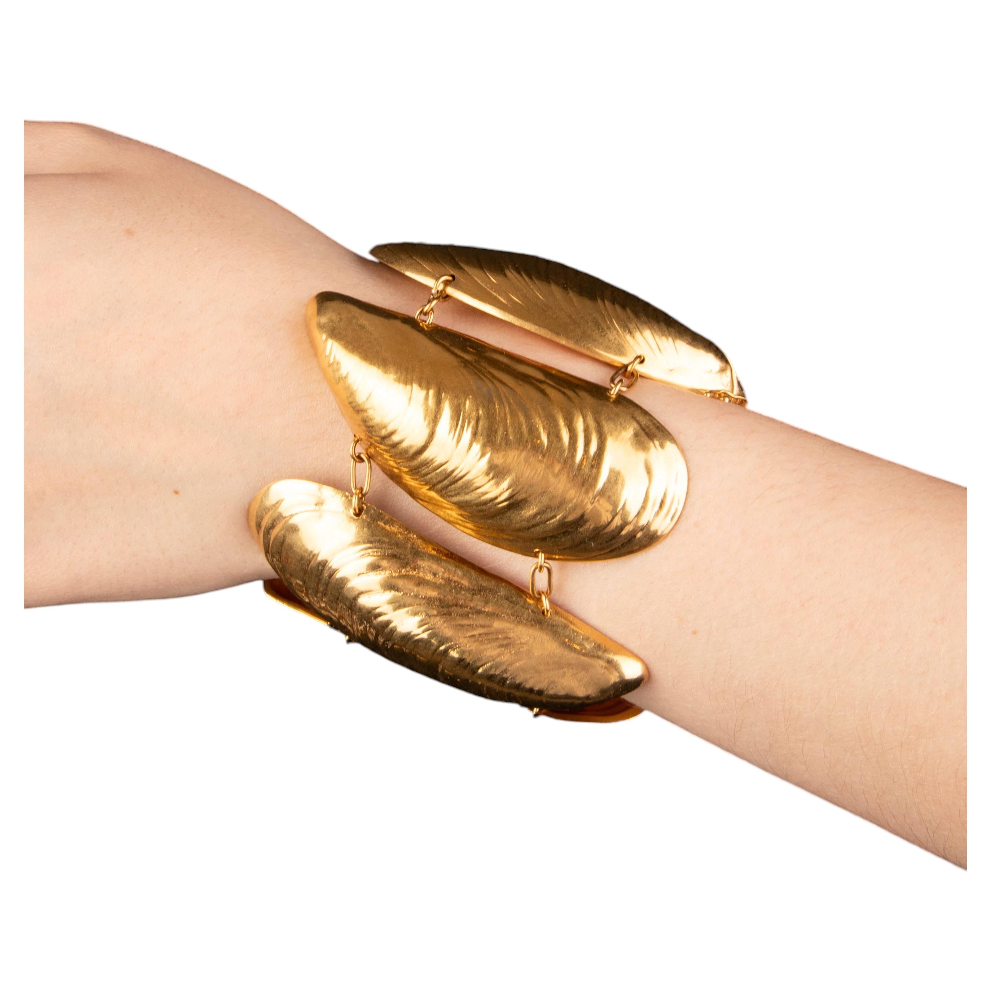 Balenciaga 'shell' bracelet circa 2005 by Nicolas Ghesquiere