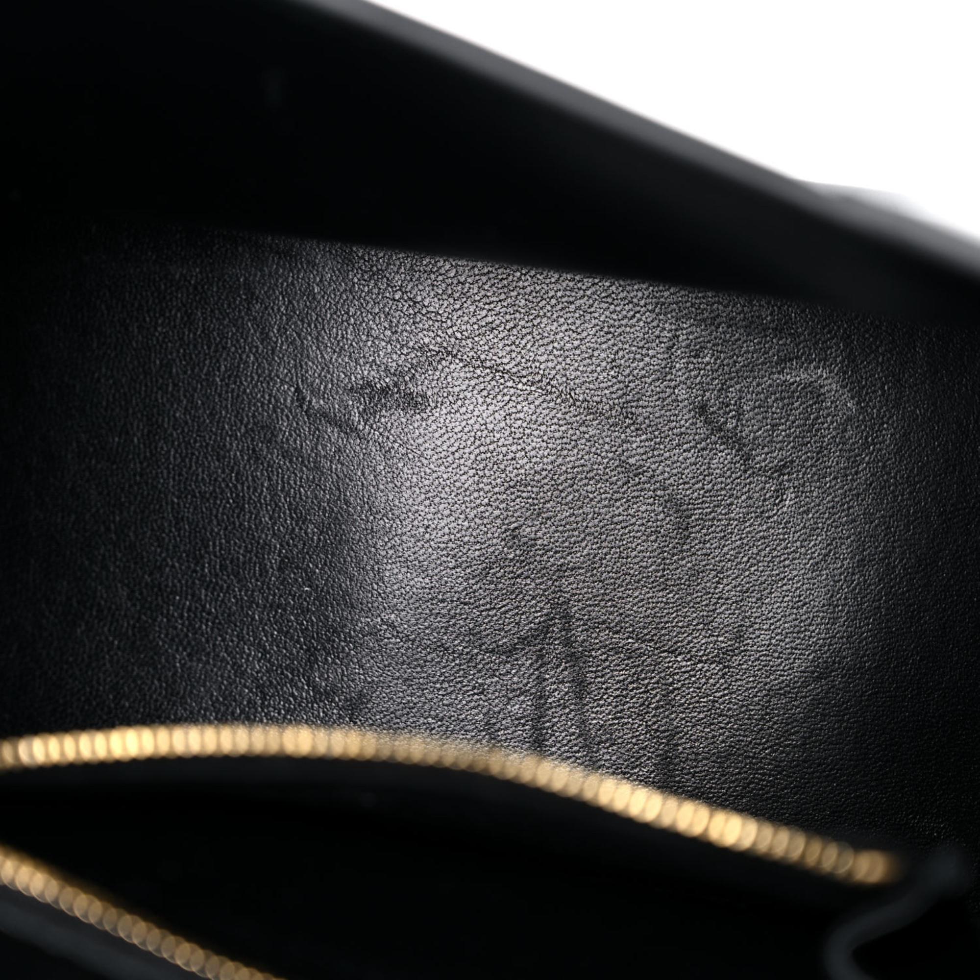 Balenciaga Shiny Box Calfskin Small Hourglass Top Handle Bag Black For Sale 6