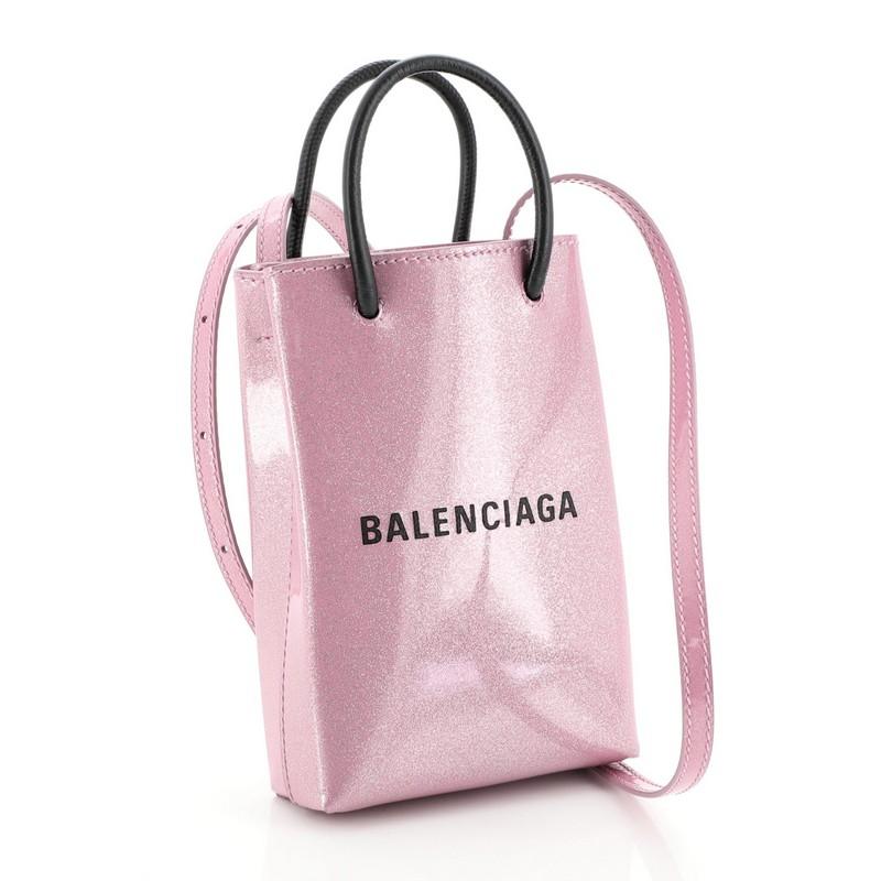 pink sparkly balenciaga bag