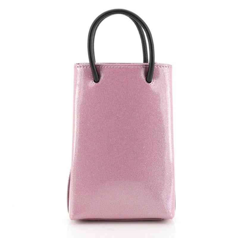balenciaga bag pink sparkly