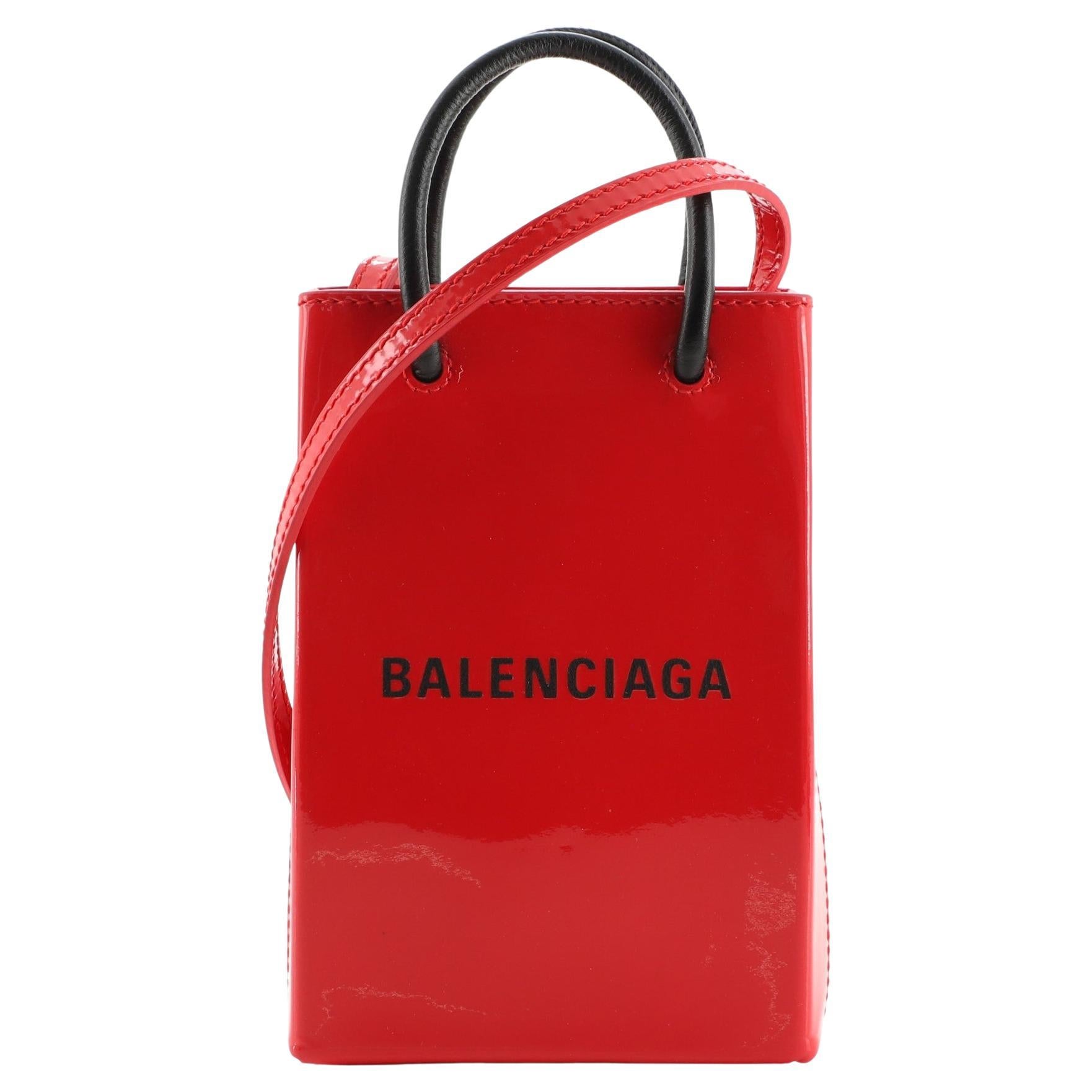 balenciaga patent leather bag