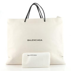 Balenciaga Shopping Tote Leather East West