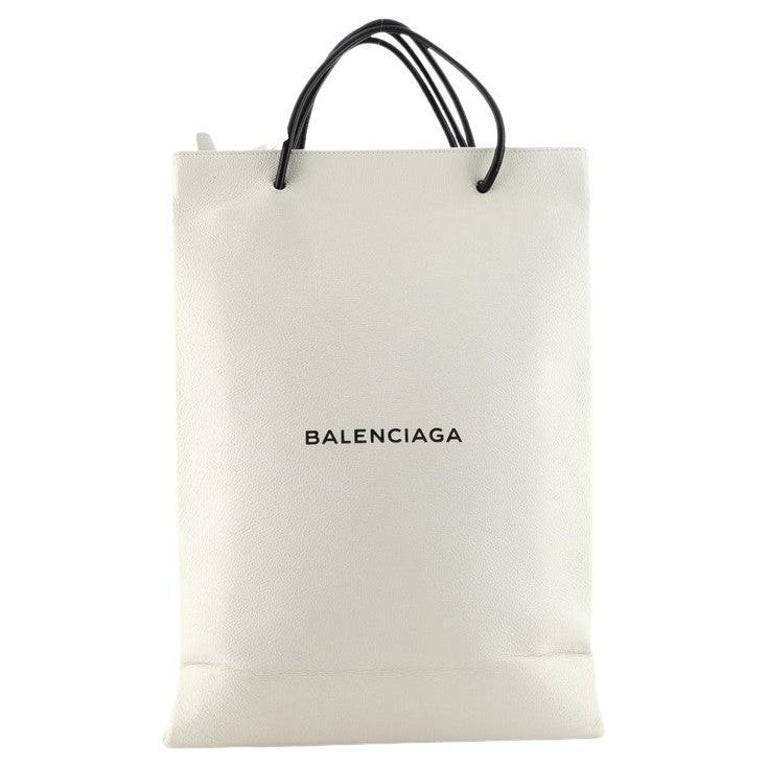 Balenciaga Shopping Tote Leather North South For Sale at 1stDibs