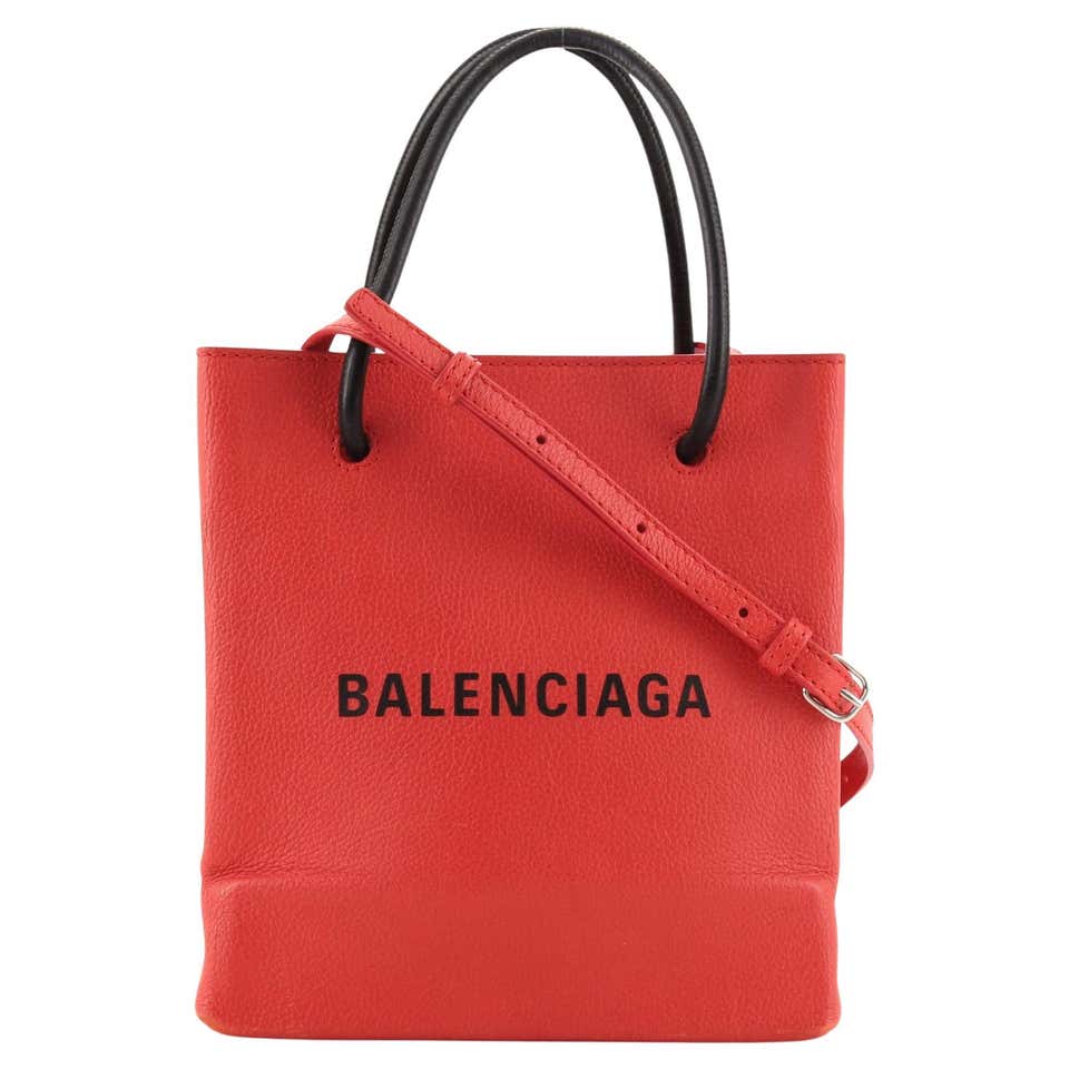 Balenciaga Red Leather Giant 21 Gold Hardware RTT Bag at 1stDibs