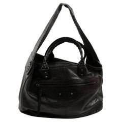 Balenciaga Shoulder Hobo Classic Bridge 872733 Brown Leather Weekend/Travel Bag